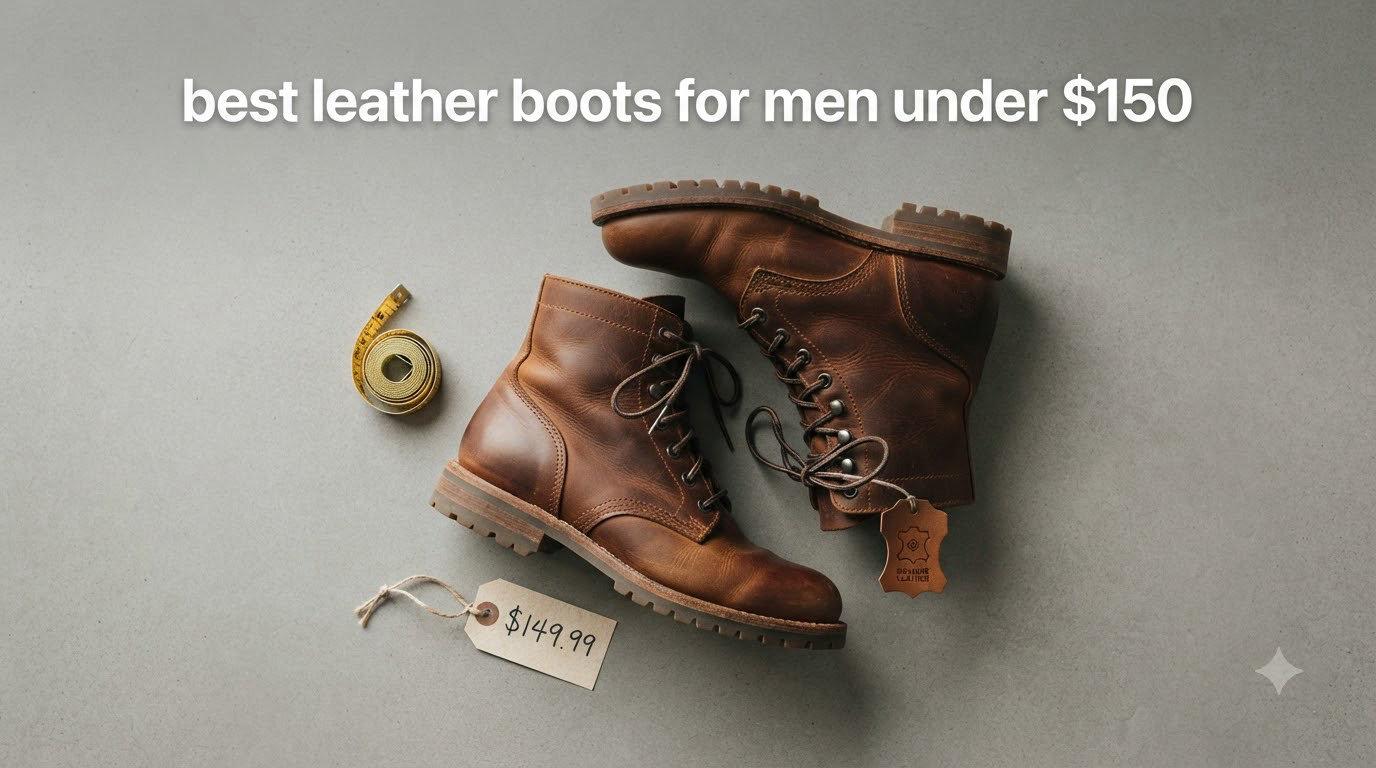 best leather boots for men under $150