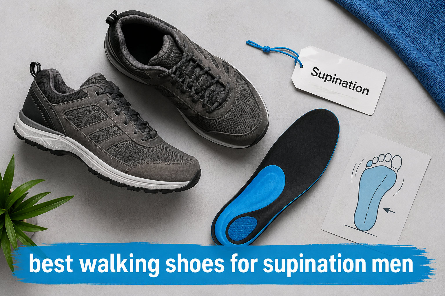 best walking shoes for supination men
