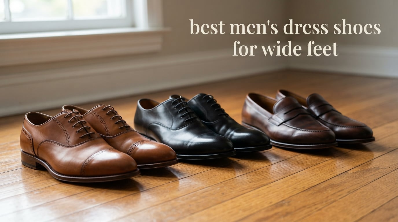 best men's dress shoes for wide feet