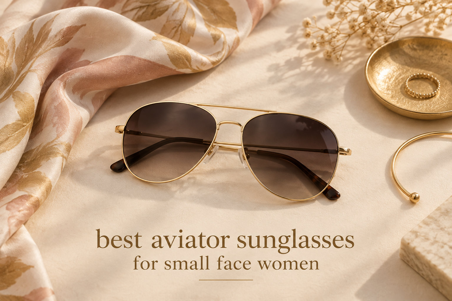 best aviator sunglasses for small face women