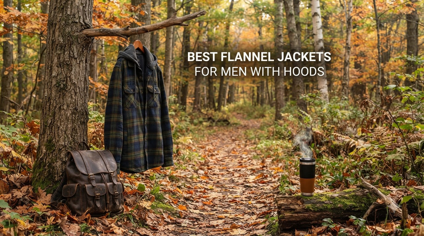 best flannel jackets for men with hoods