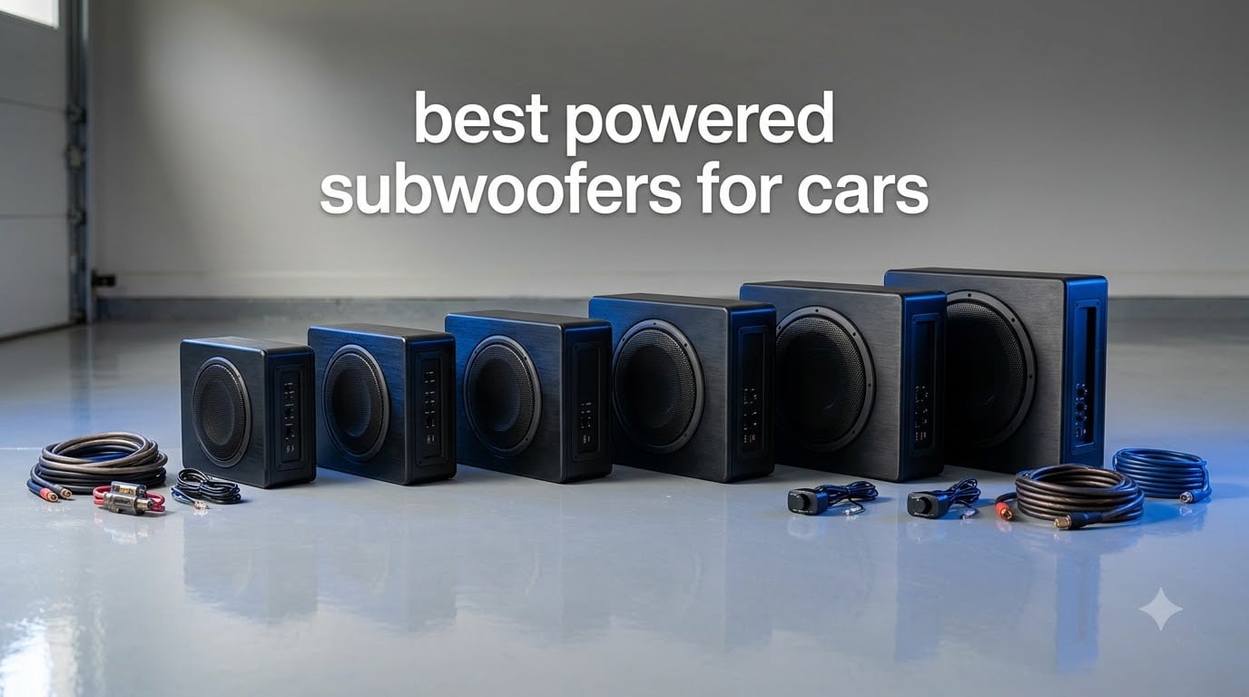 best powered subwoofers for cars