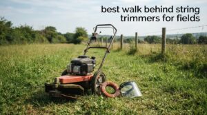 best walk behind string trimmers for fields