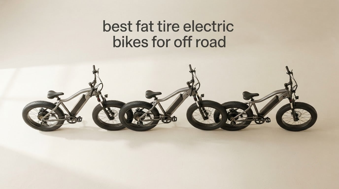 best fat tire electric bikes for off road