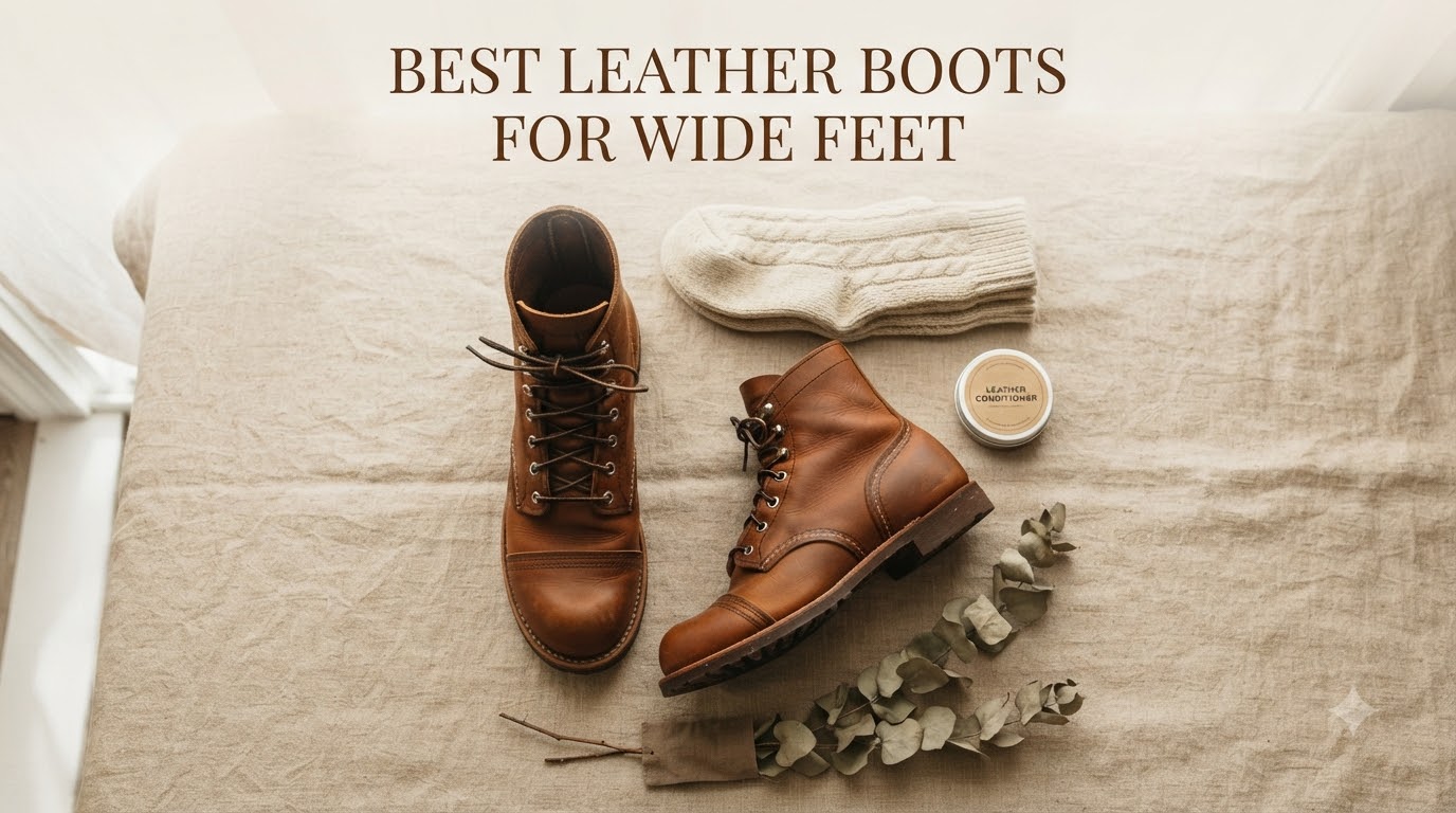 best leather boots for wide feet