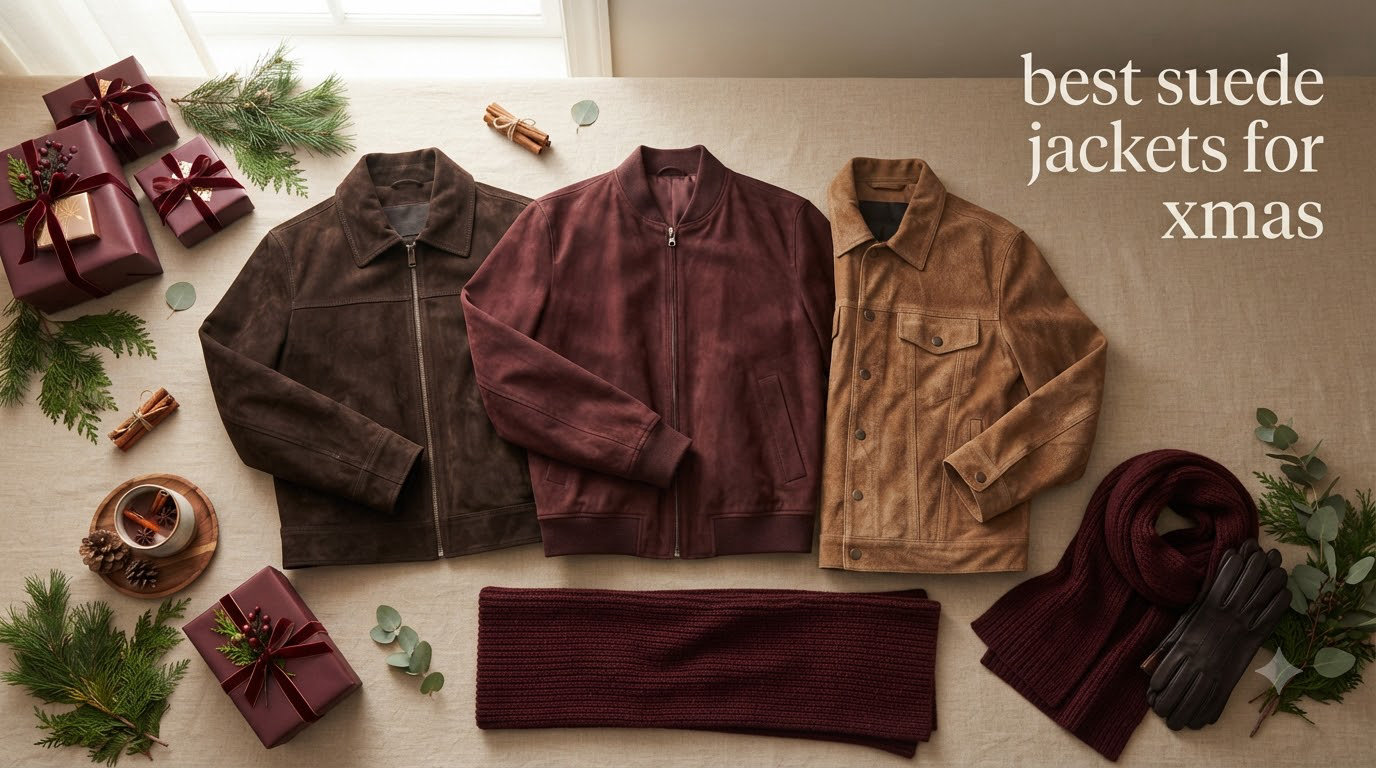 best suede jackets for xmas