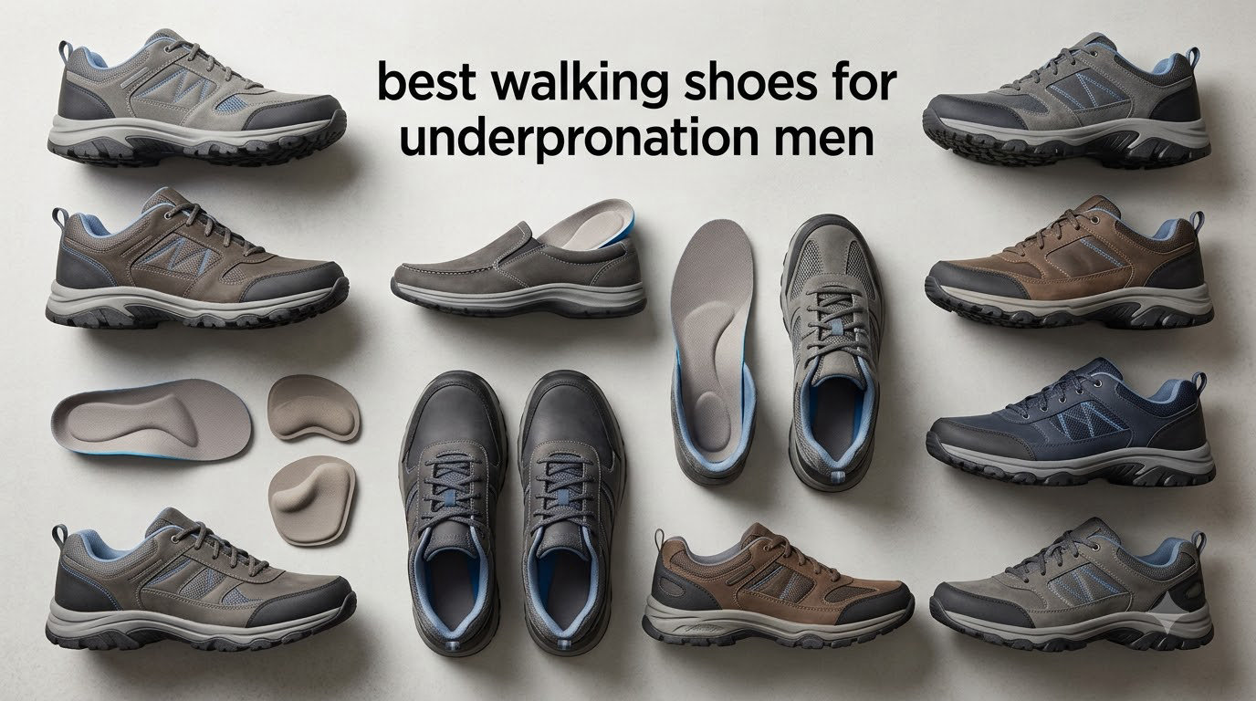 best walking shoes for underpronation men