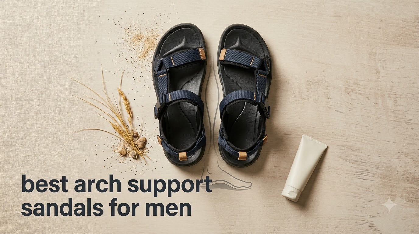 best arch support sandals for men
