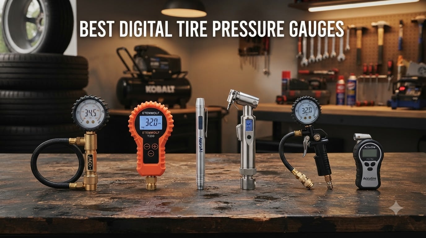 best digital tire pressure gauges
