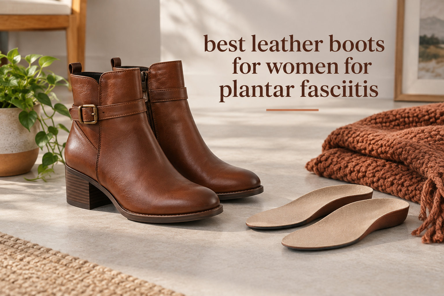 best leather boots for women for plantar fasciitis