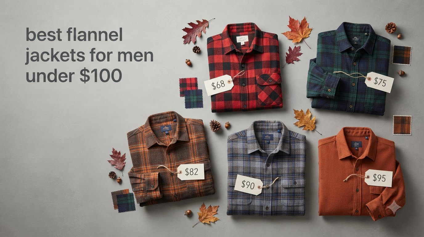 best flannel jackets for men under $100