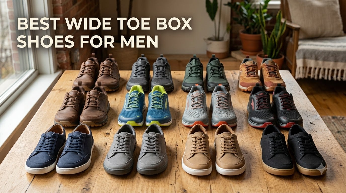 best wide toe box shoes for men