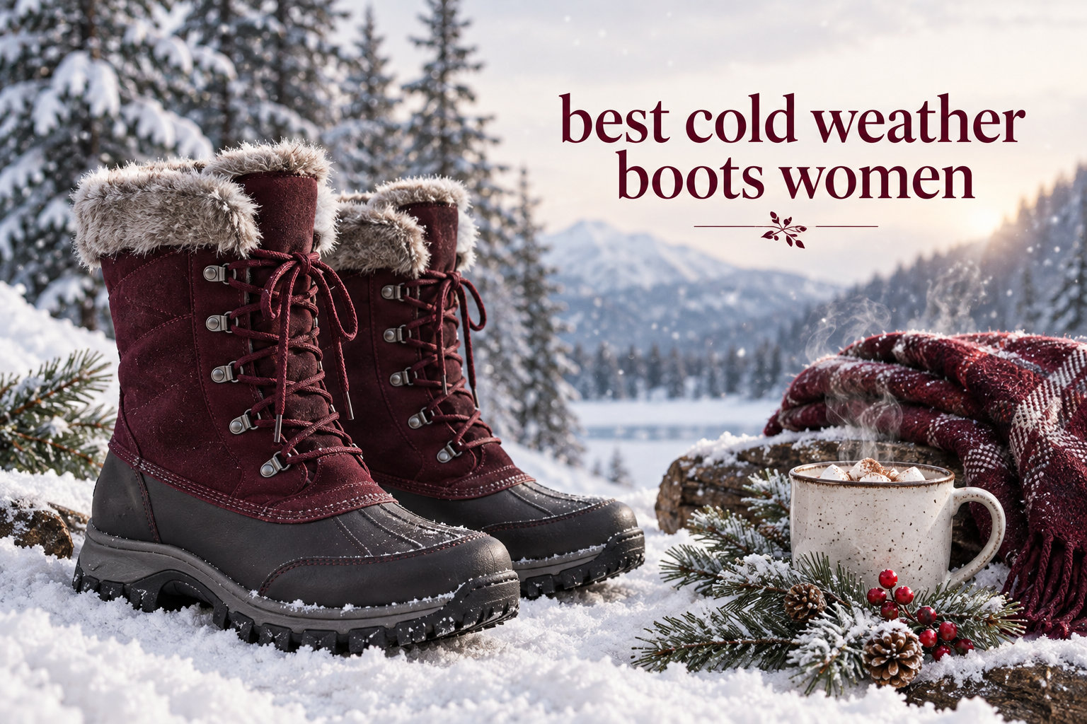 best cold weather boots women