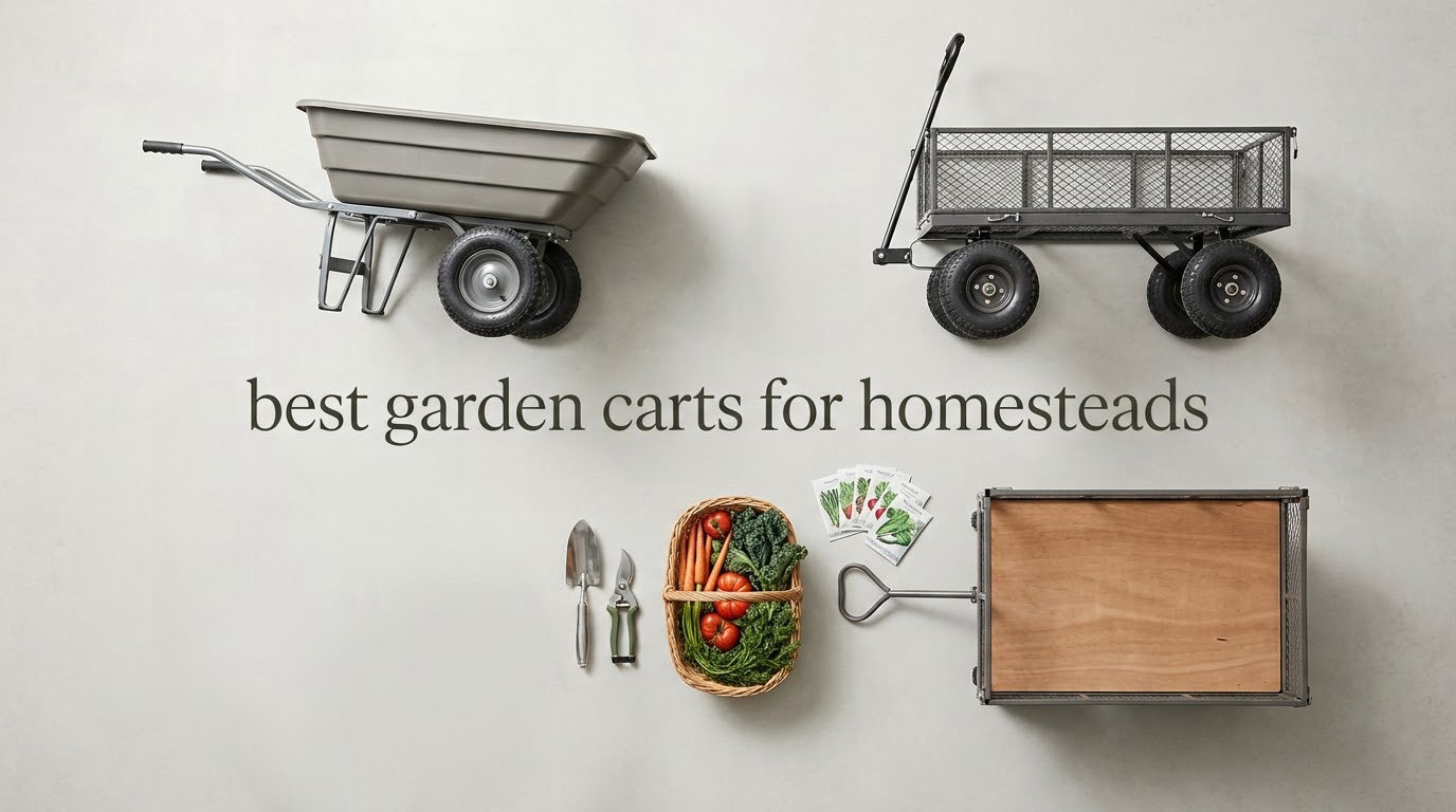 best garden carts for homesteads