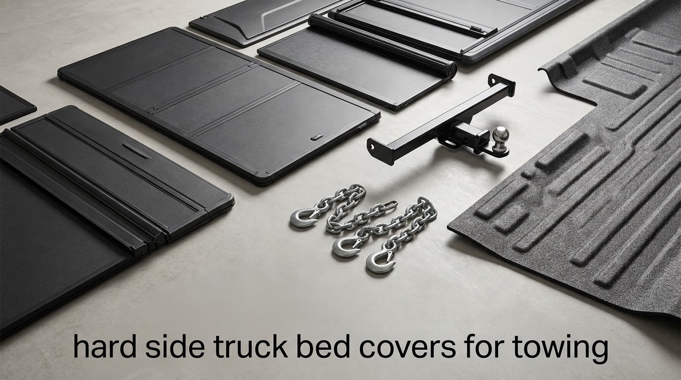 best hard side truck bed covers for towing