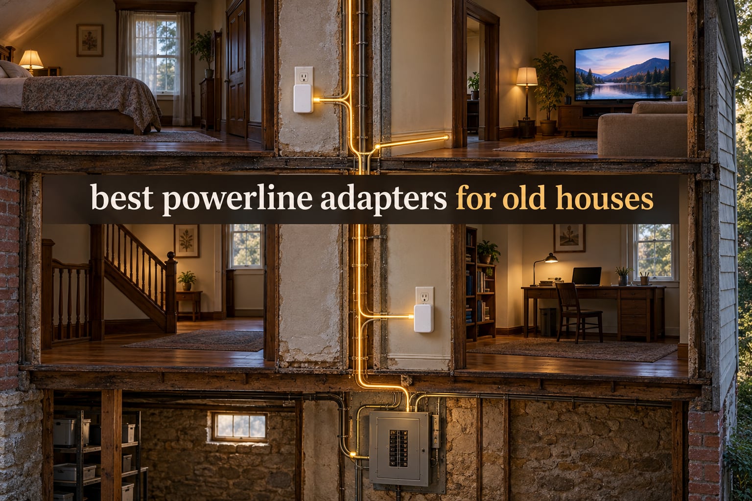 best powerline adapters for old houses
