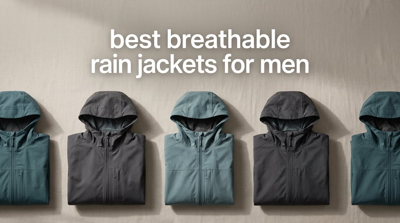 best breathable rain jackets for men