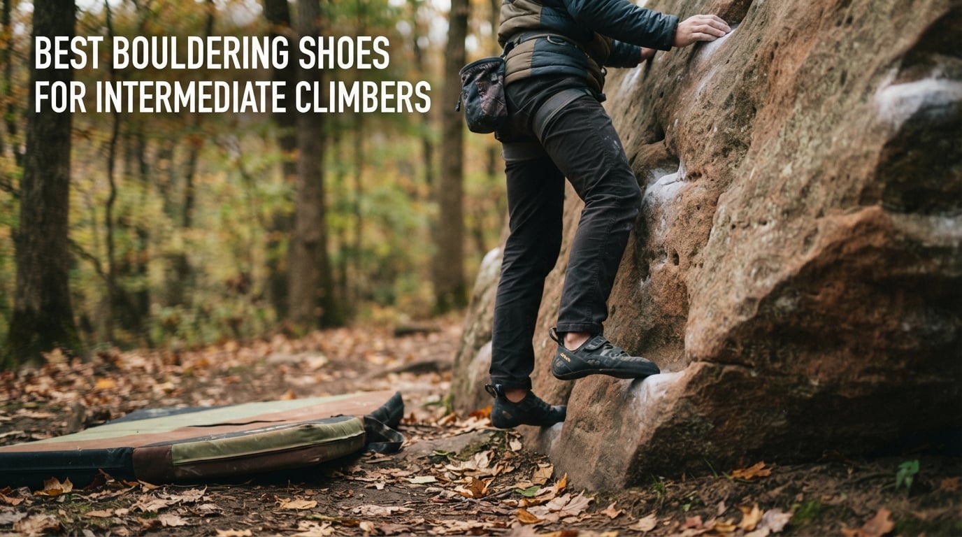 best bouldering shoes for intermediate climbers
