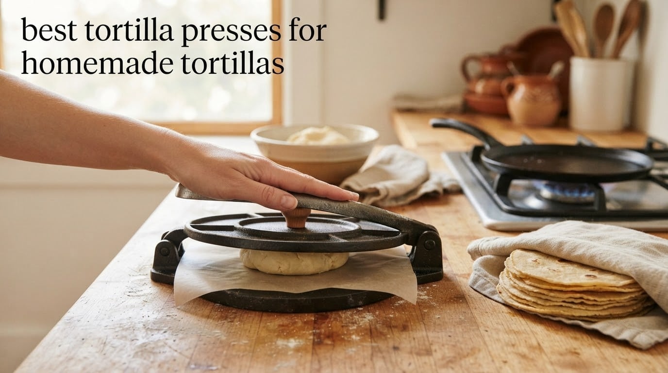 best tortilla presses for homemade tortillas