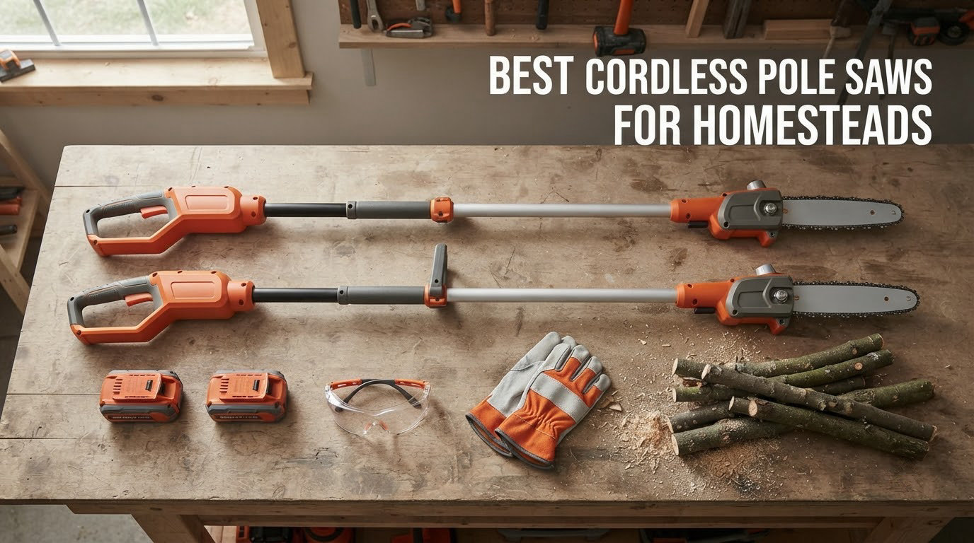 best cordless pole saws for homesteads