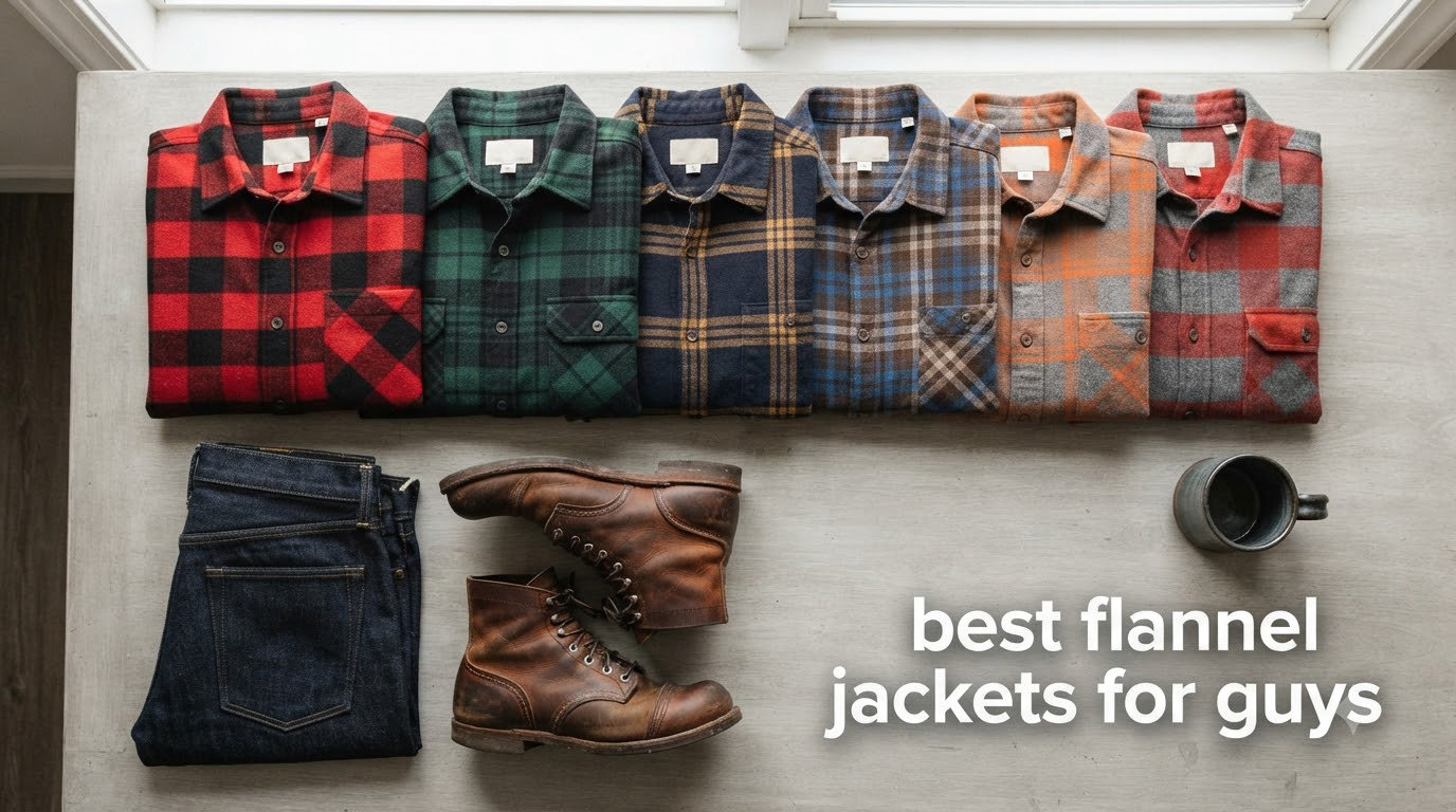 best flannel jackets for guys