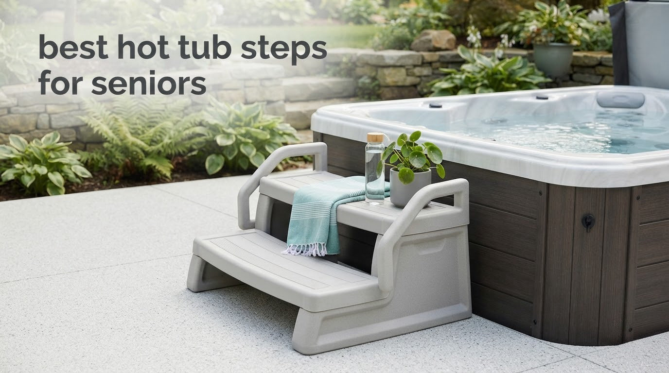best hot tub steps for seniors