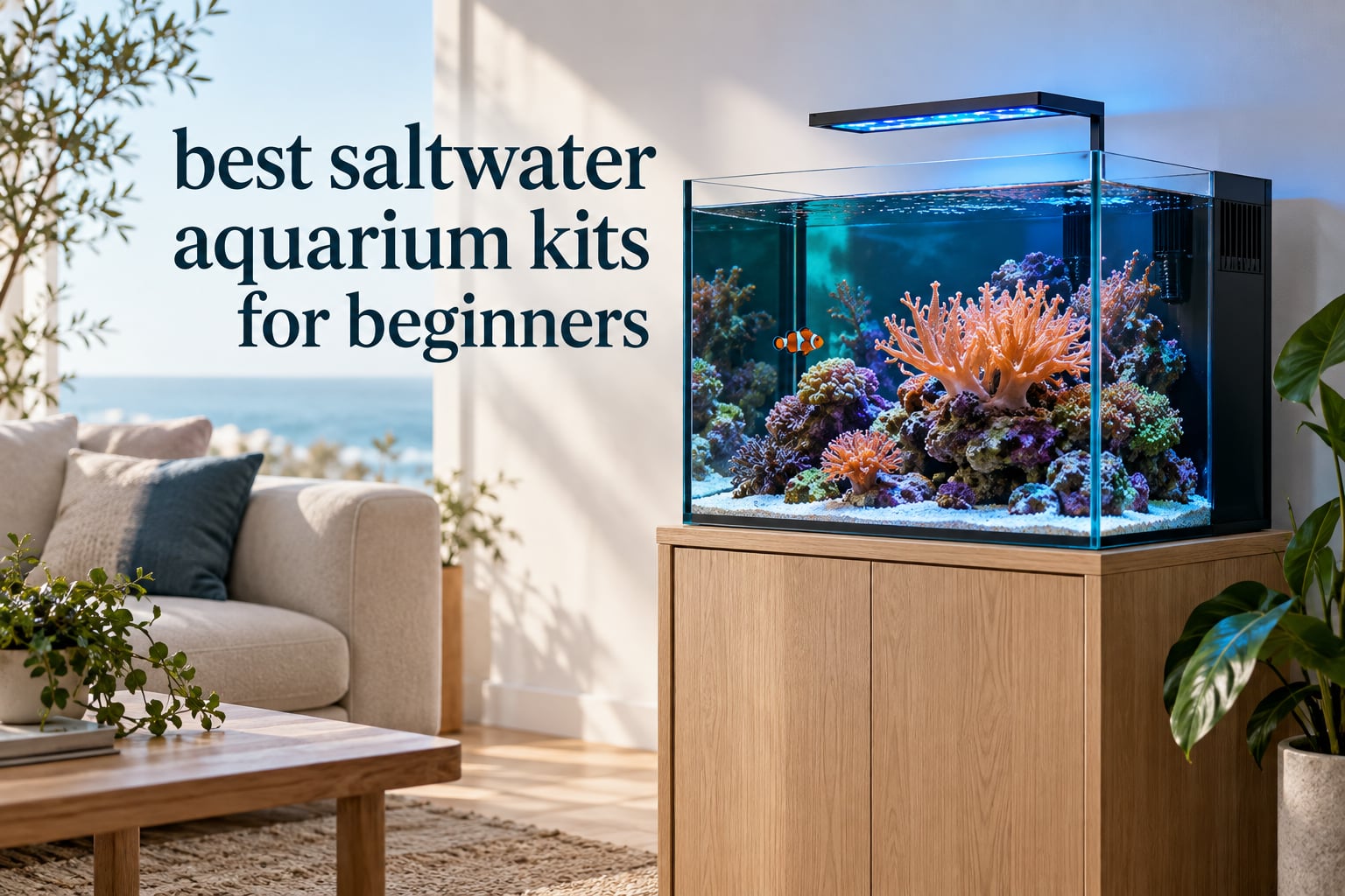 best saltwater aquarium kits for beginners