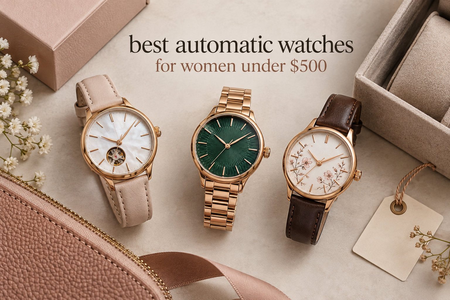 best automatic watches for women under $500