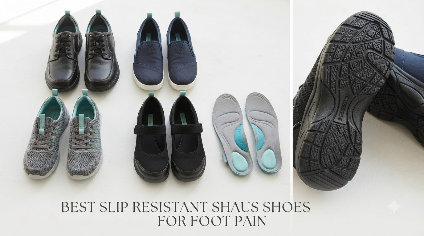 best slip resistant shoes for foot pain