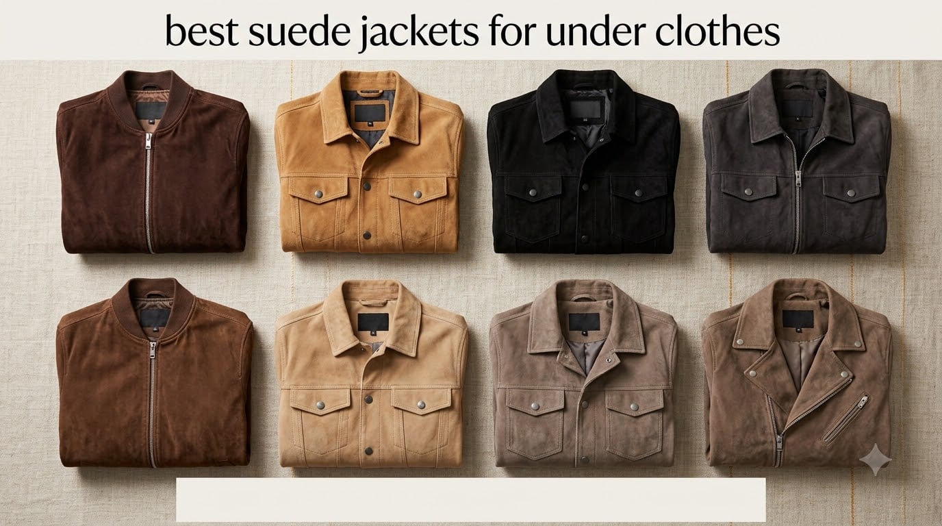 best suede jackets for under clothes