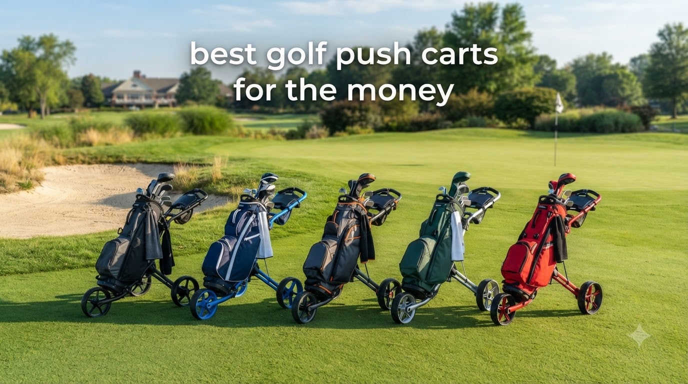 best golf push carts for the money