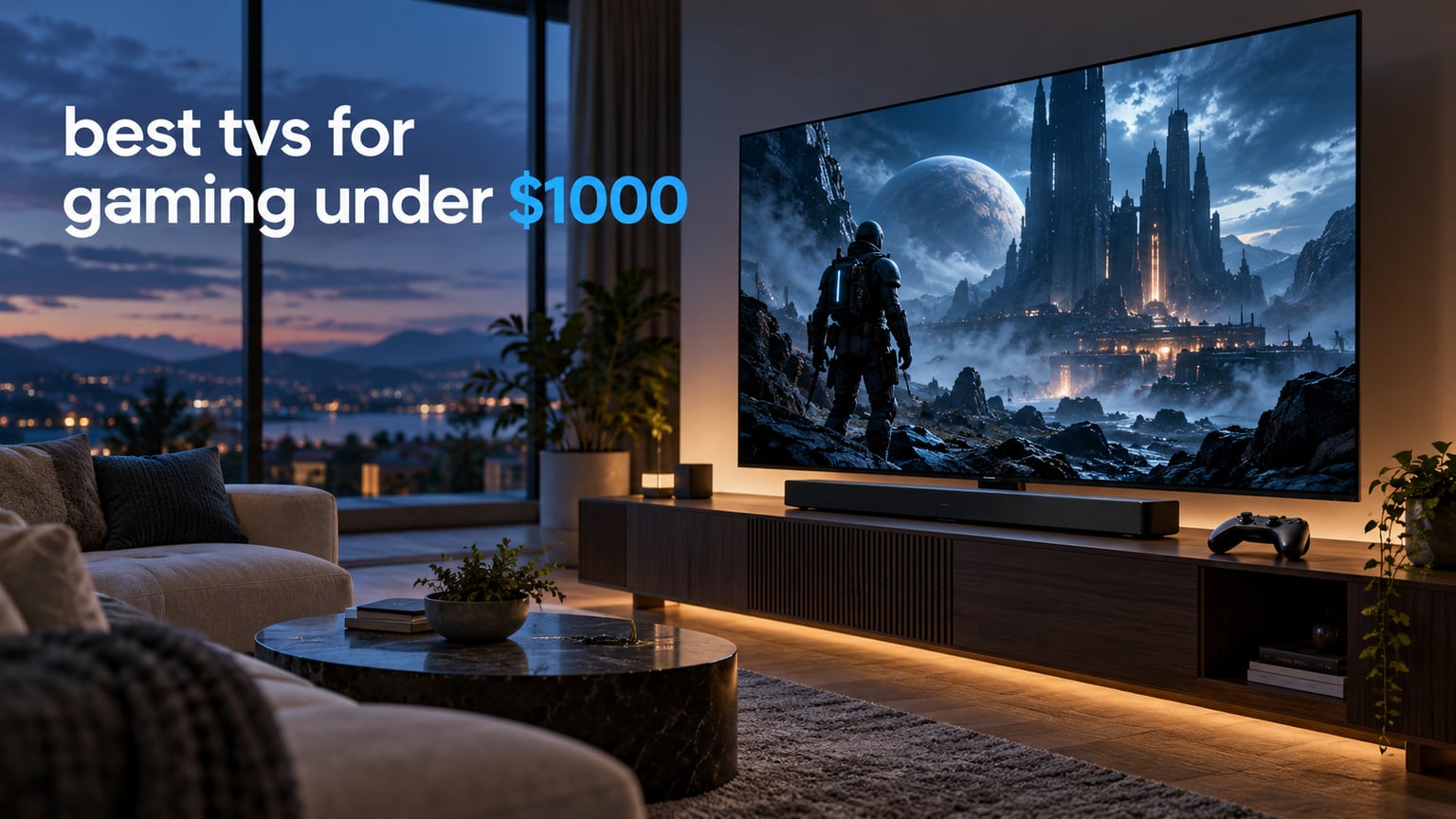 best tvs for gaming under $1000
