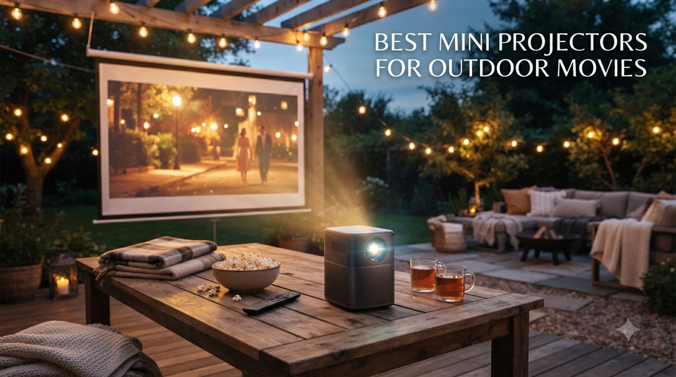 best mini projectors for outdoor movies