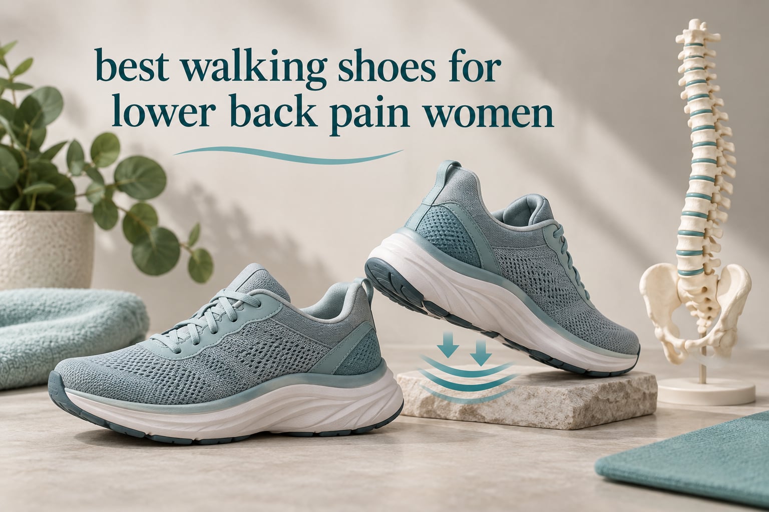 best walking shoes for lower back pain women