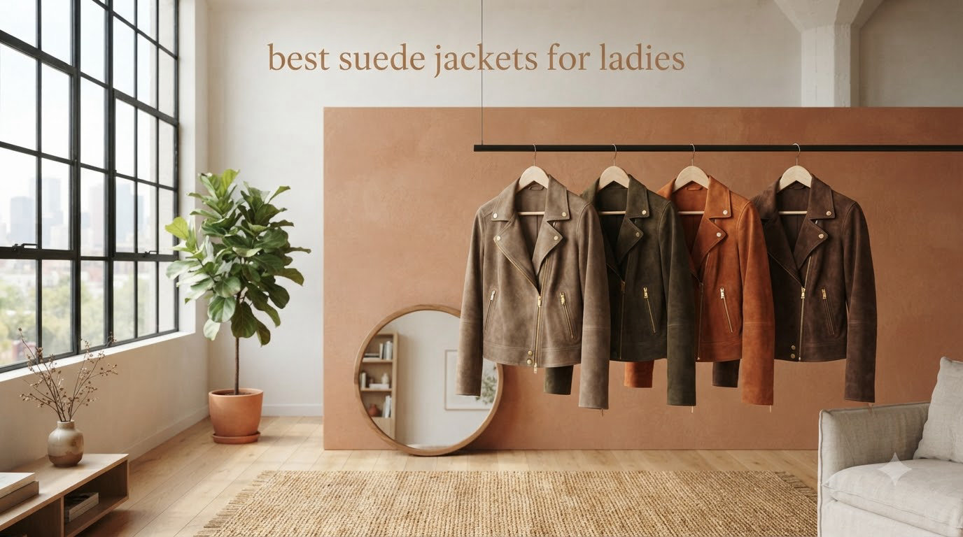 best suede jackets for ladies