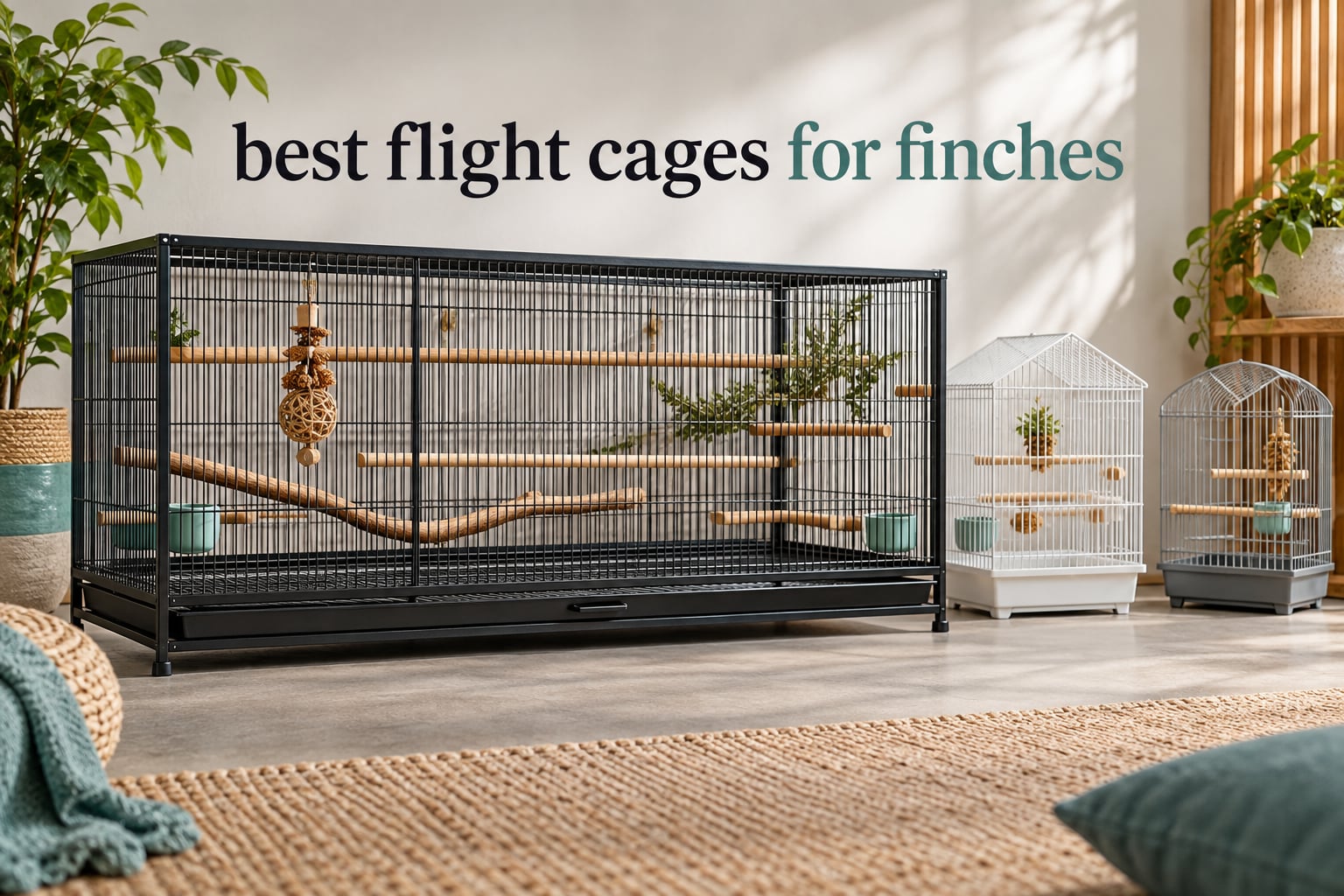 best flight cages for finches