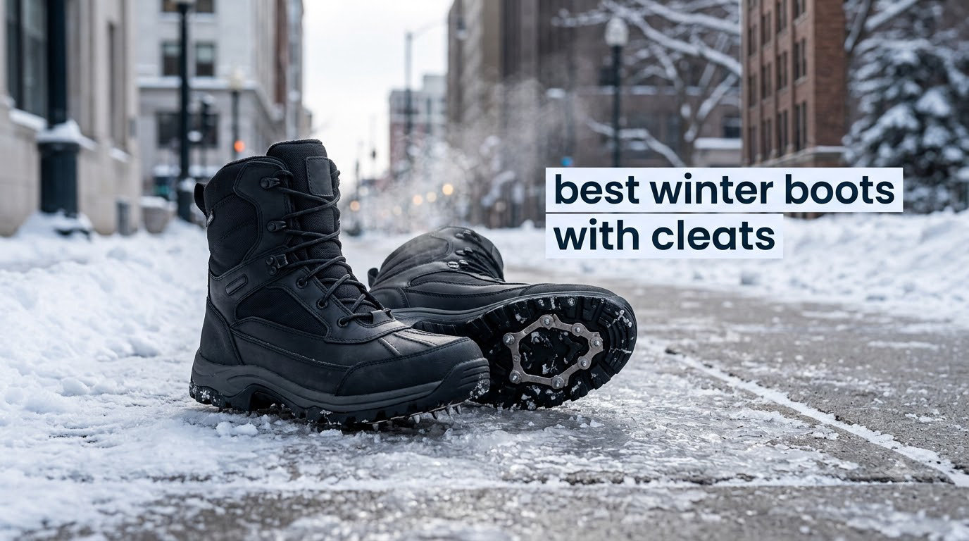 best winter boots with cleats