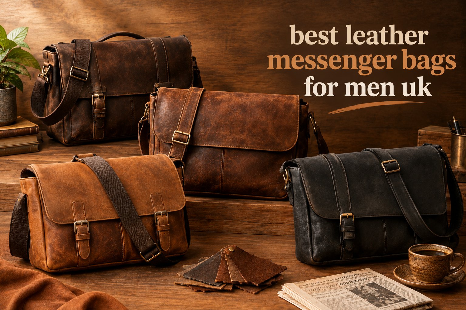 best leather messenger bags for men uk