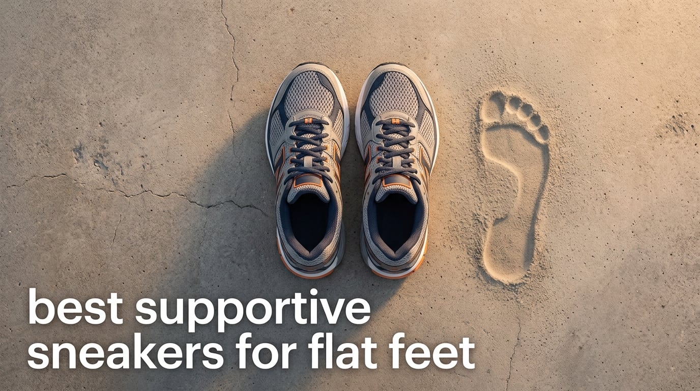 best supportive sneakers for flat feet