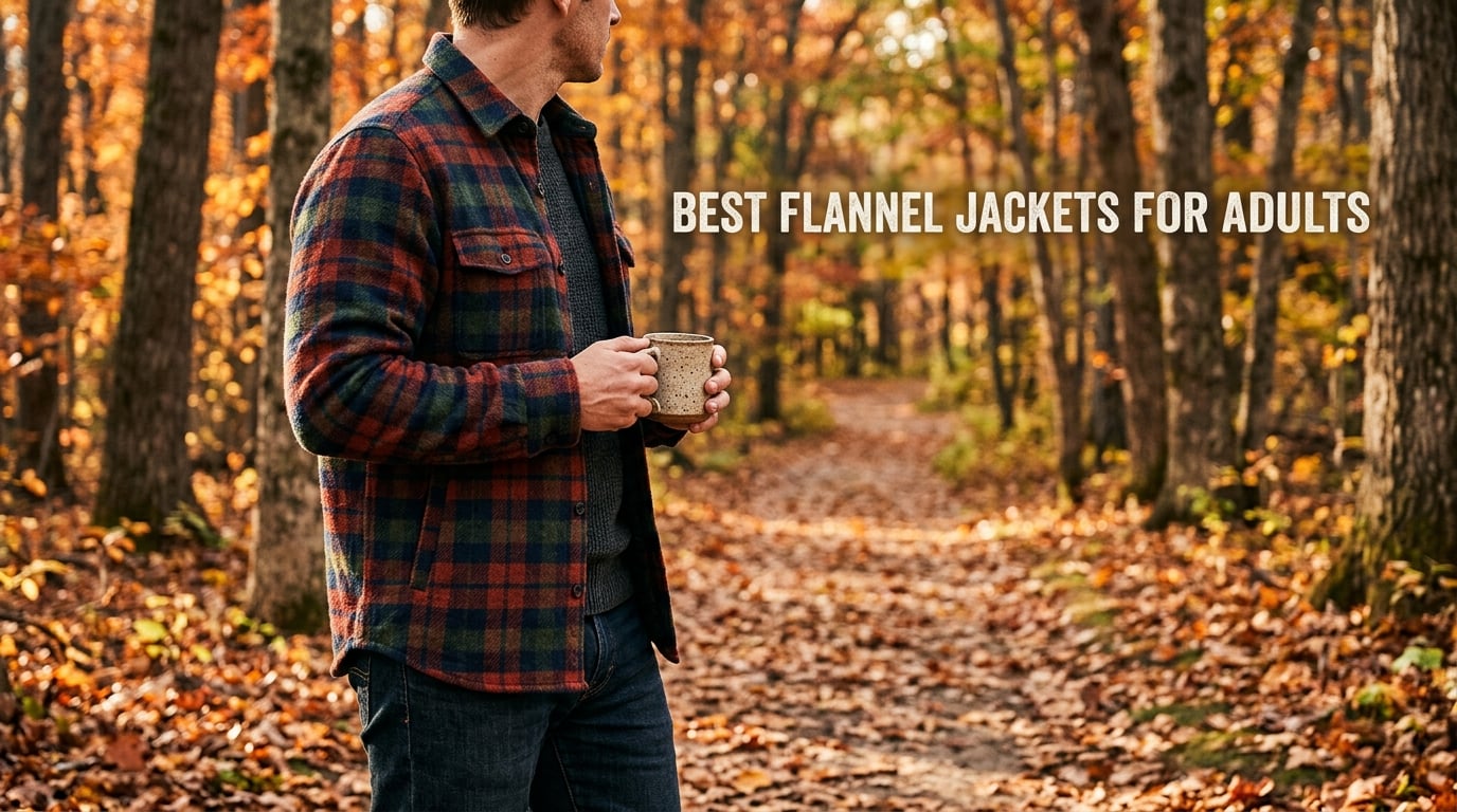 best flannel jackets for adults