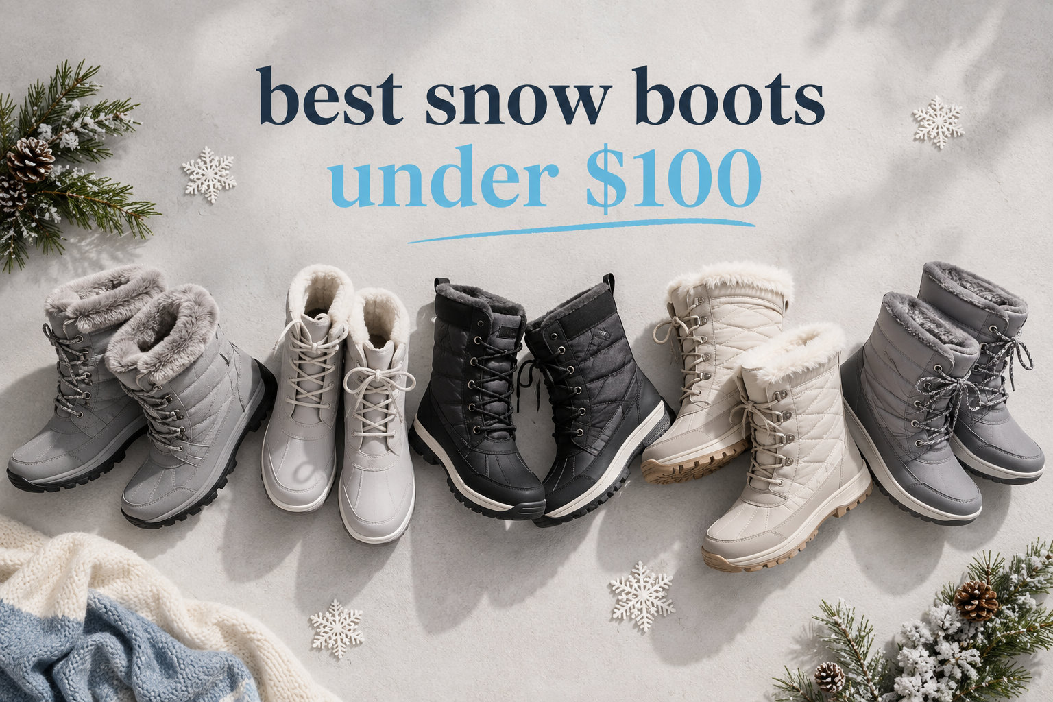 best snow boots under $100