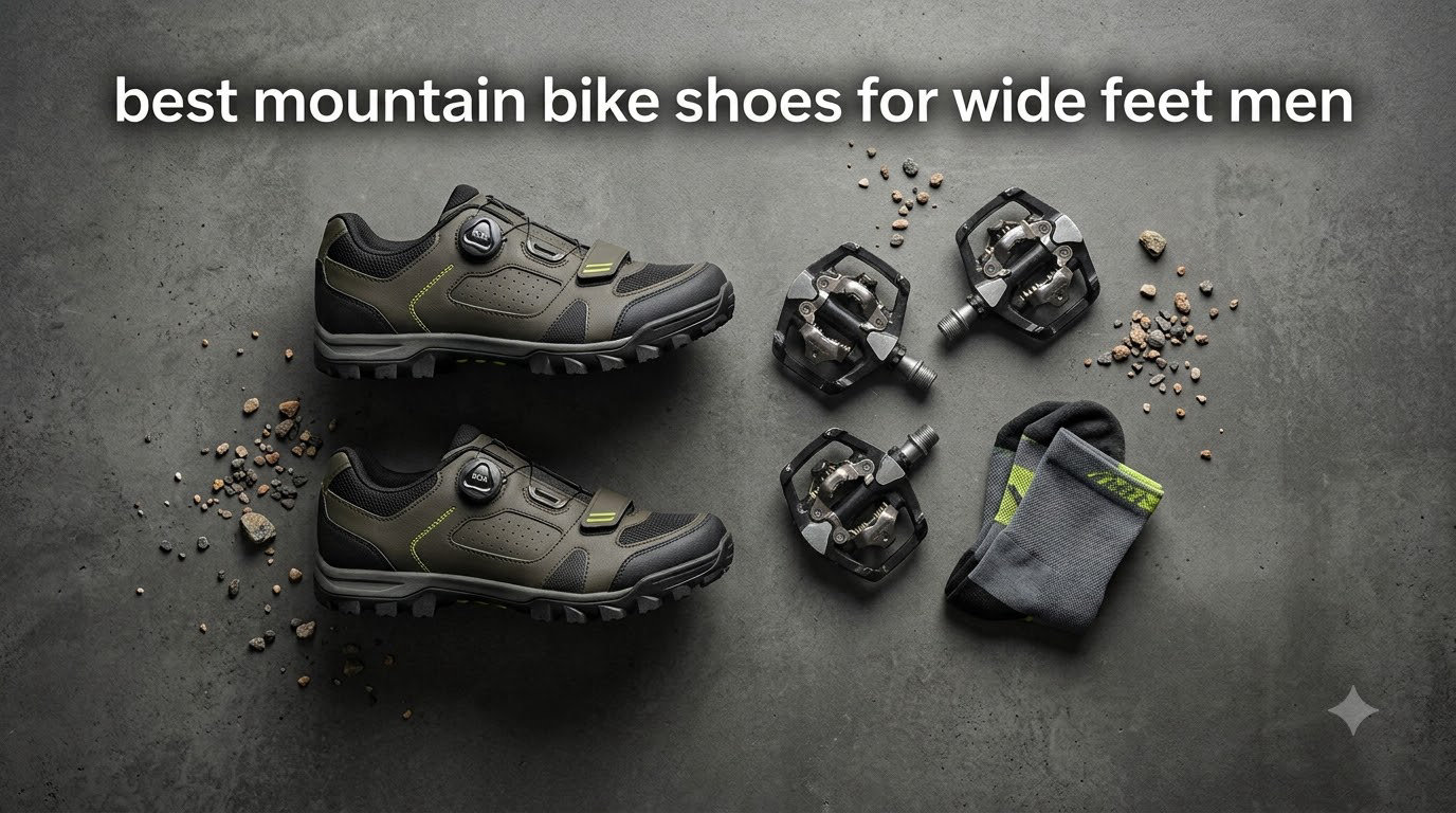 best mountain bike shoes for wide feet men