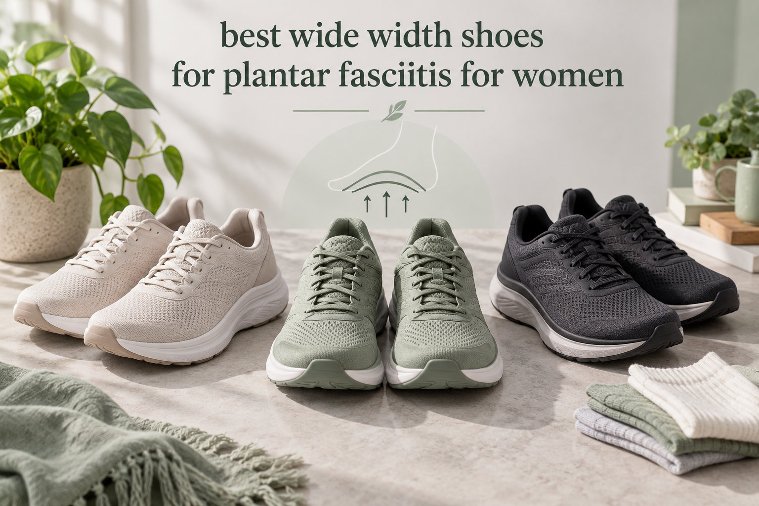 best wide width shoes for plantar fasciitis for women