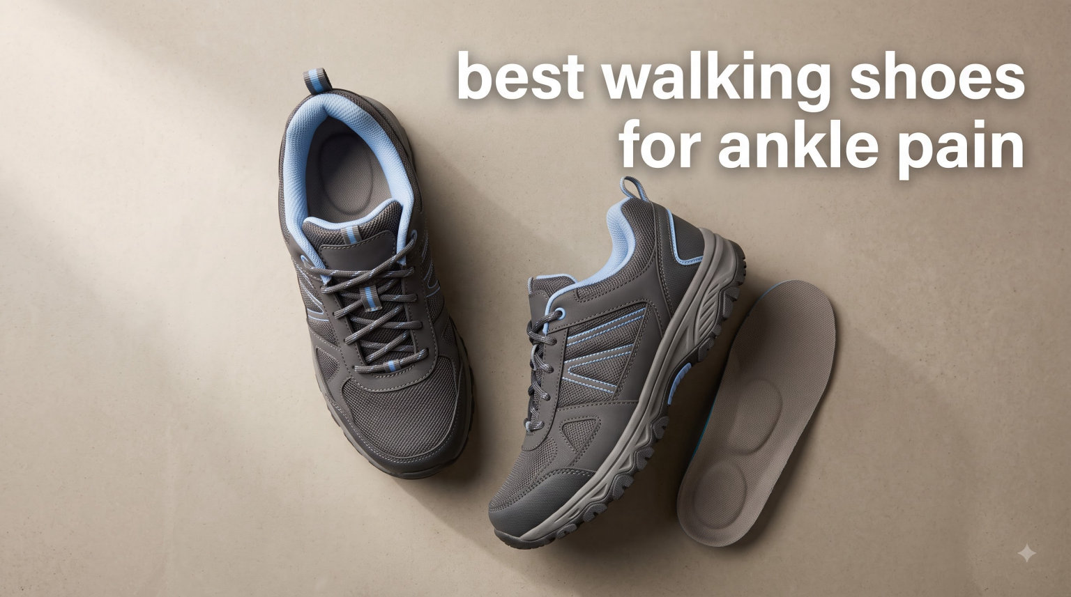 best walking shoes for ankle pain