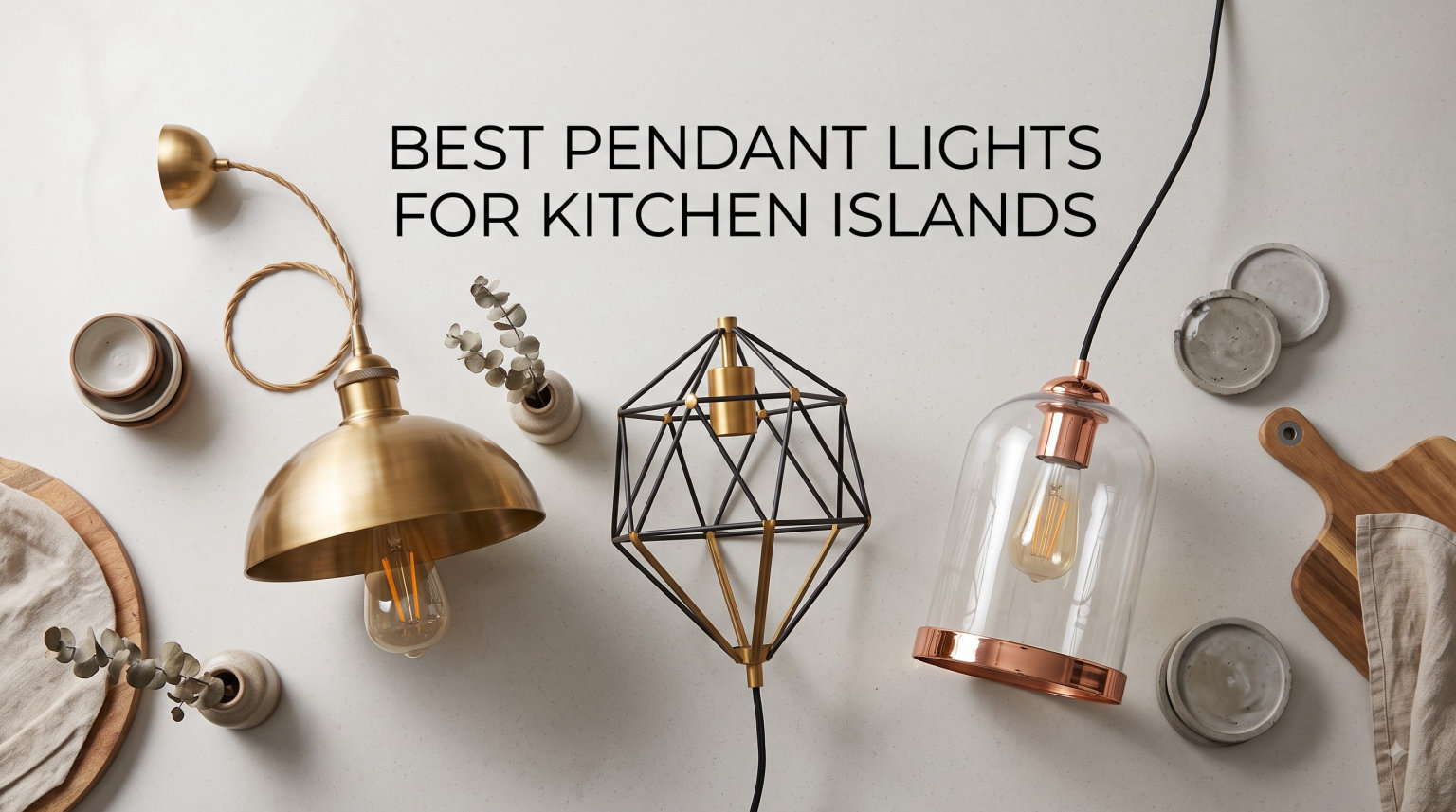 best pendant lights for kitchen islands