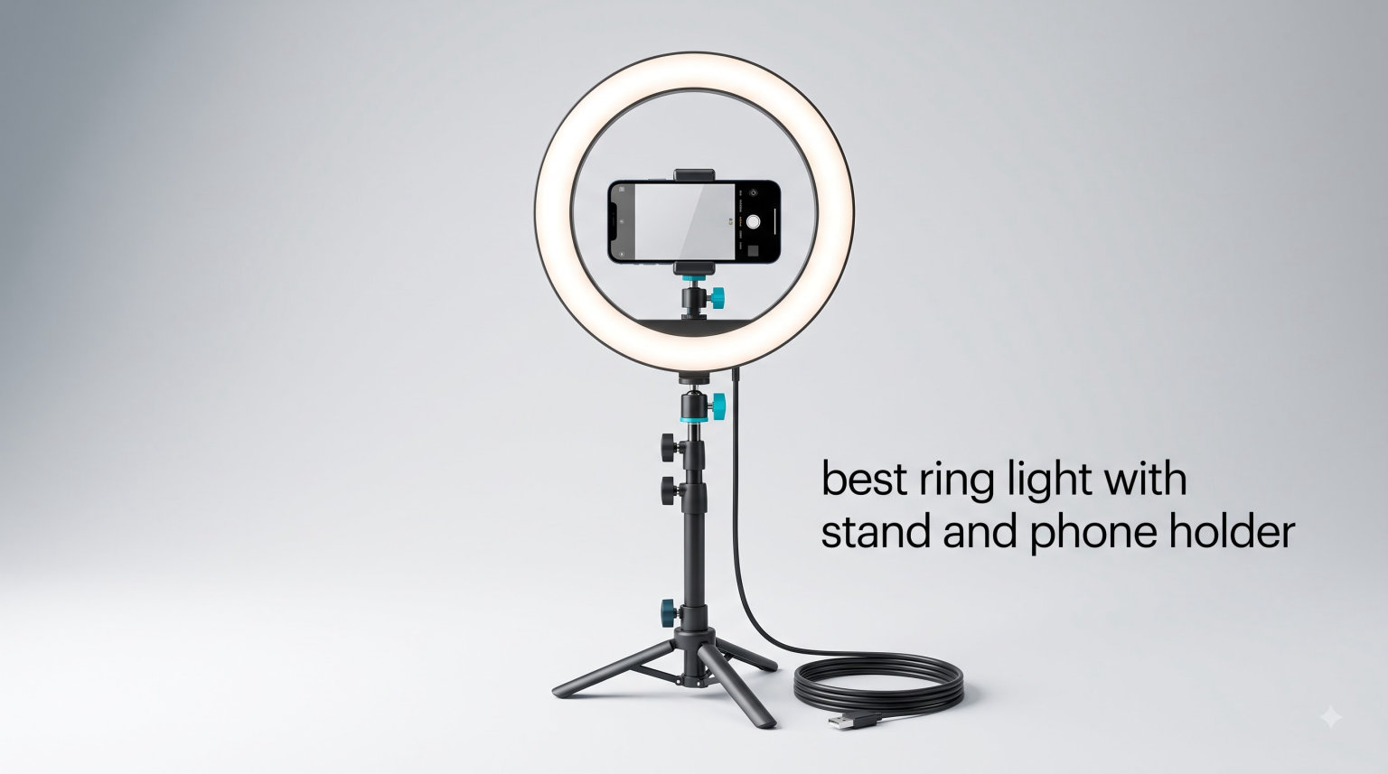 best ring light with stand and phone holder