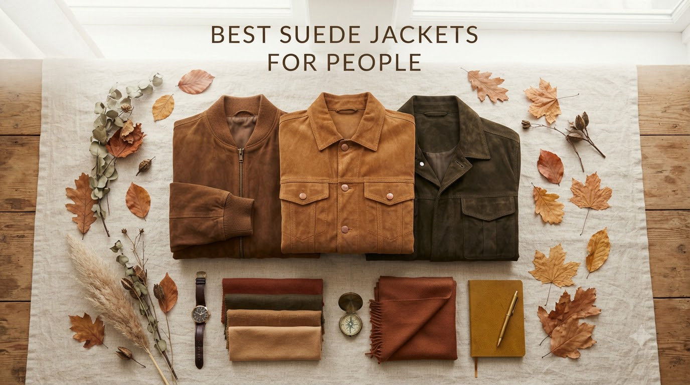 best suede jackets for people