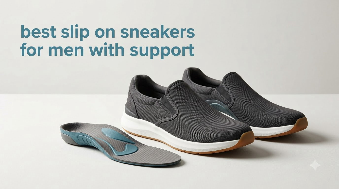 best slip on sneakers for men with support