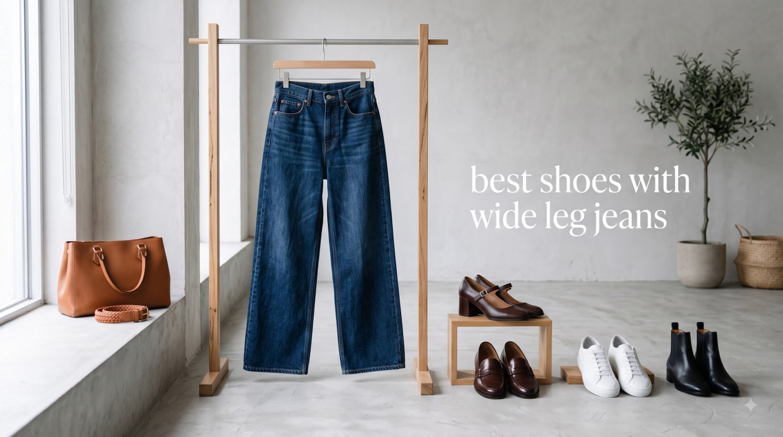 best shoes with wide leg jeans