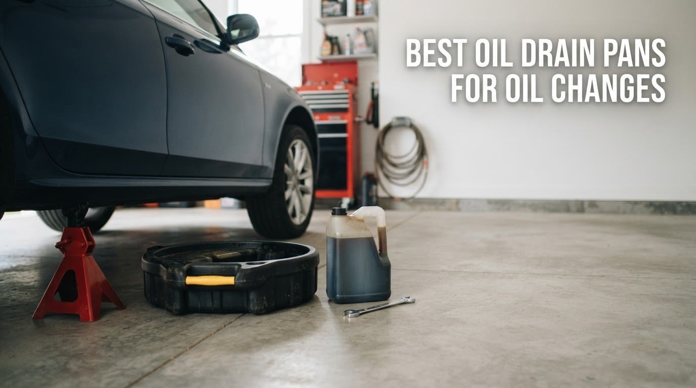 best oil drain pans for oil changes